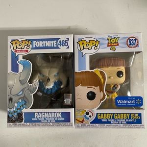Funko Pop Gabby Gabby 537 & Ragnarok 465 Brand New In Box